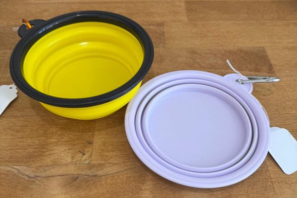 collapsible pet bowls